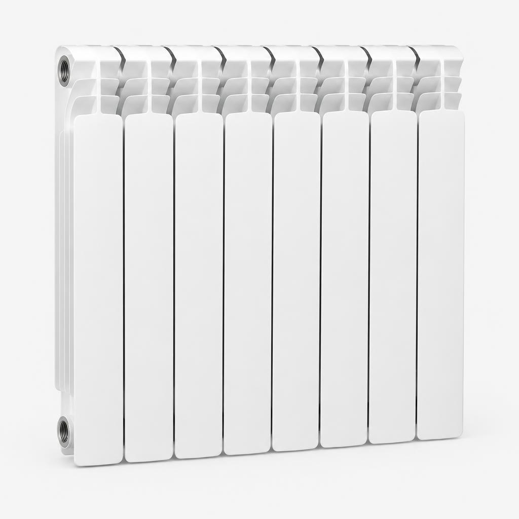 Aluminum radiator elements — illustrative product image