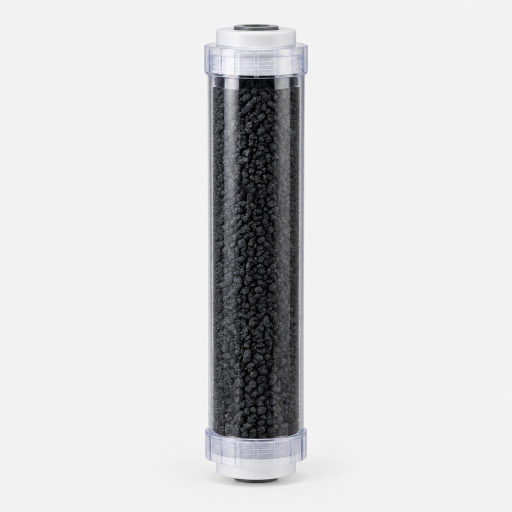 10-inch granular activated carbon cartridge — illustrative product image