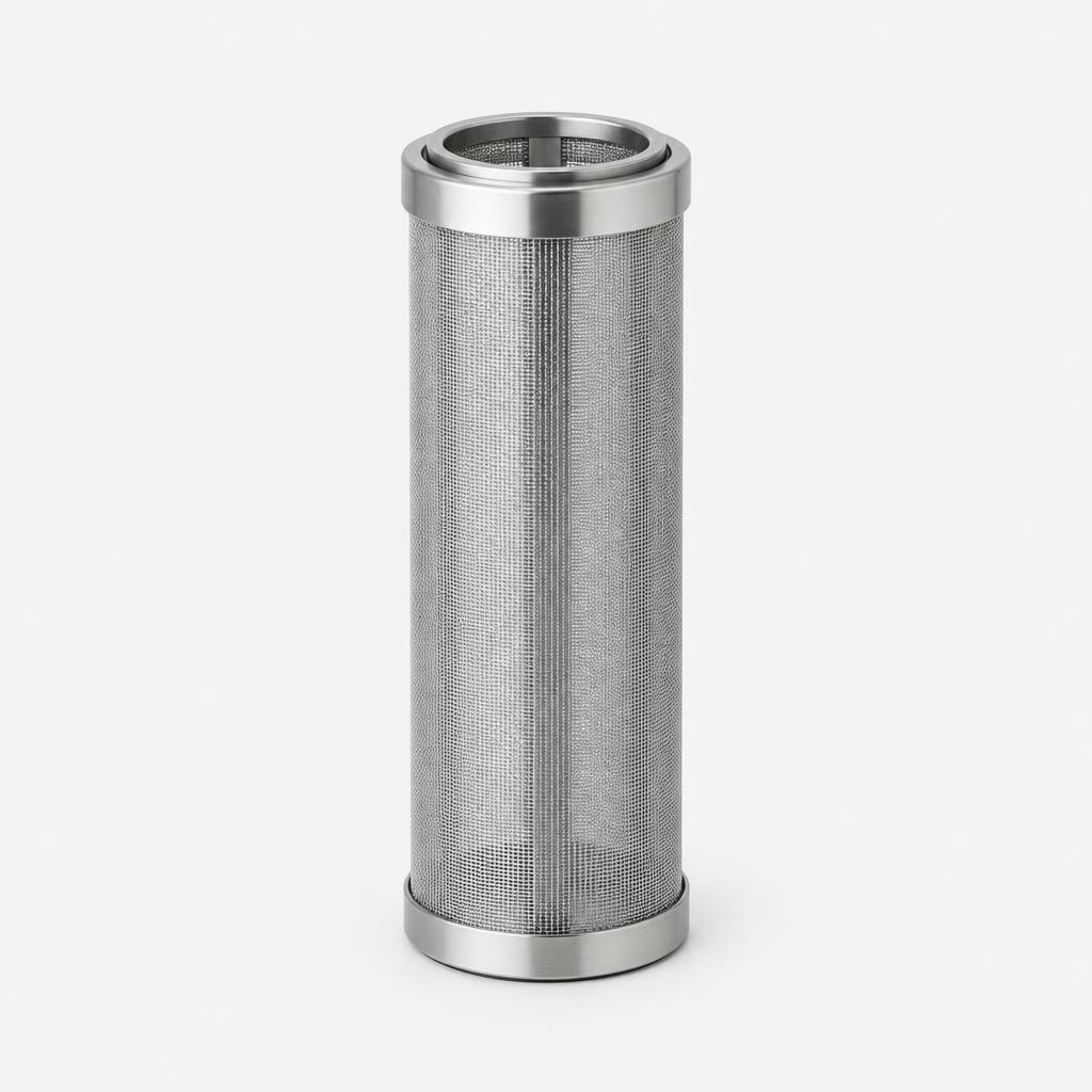 Washable mesh pre-filter cartridge — illustrative product image