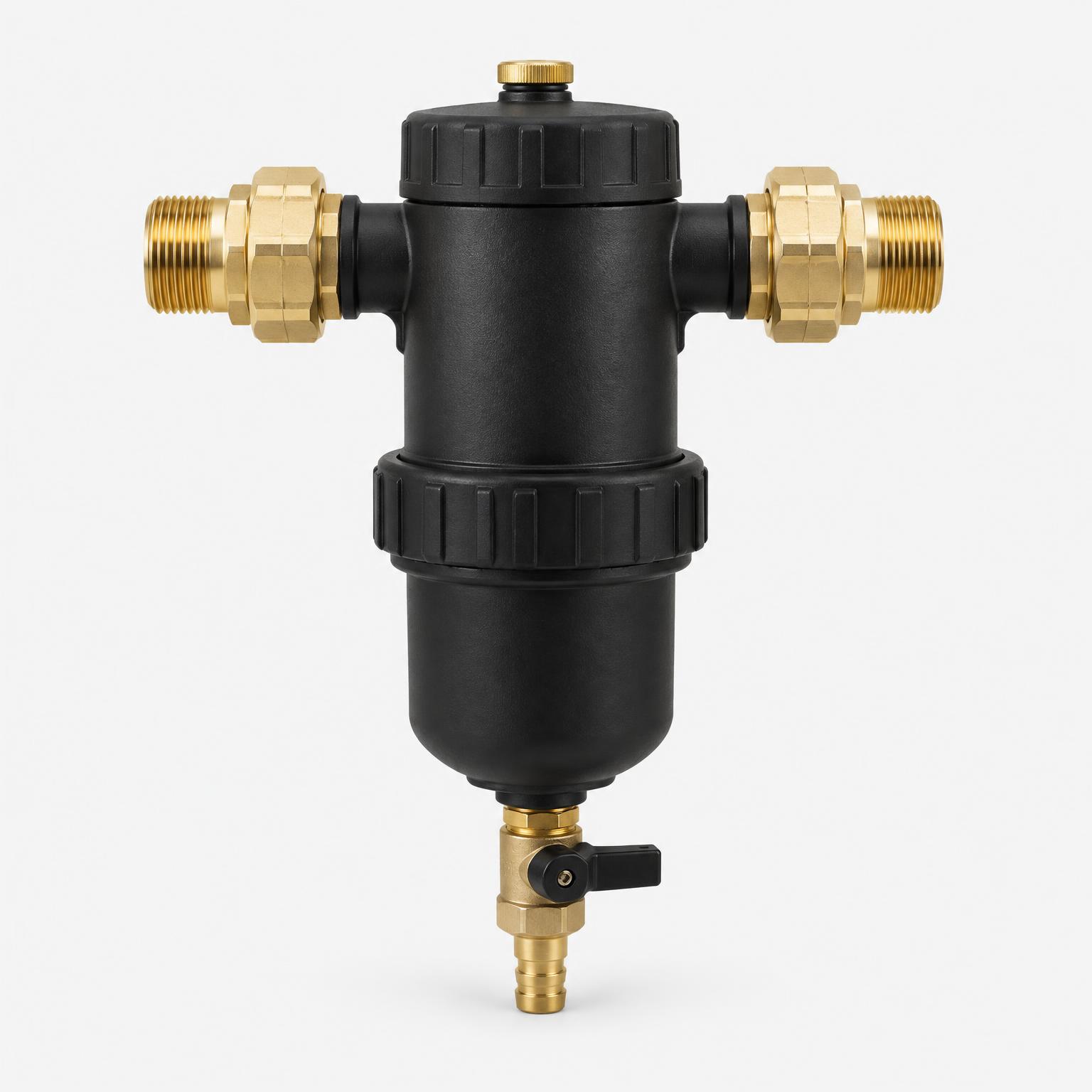 Heating magnetic dirt separator — illustrative product image