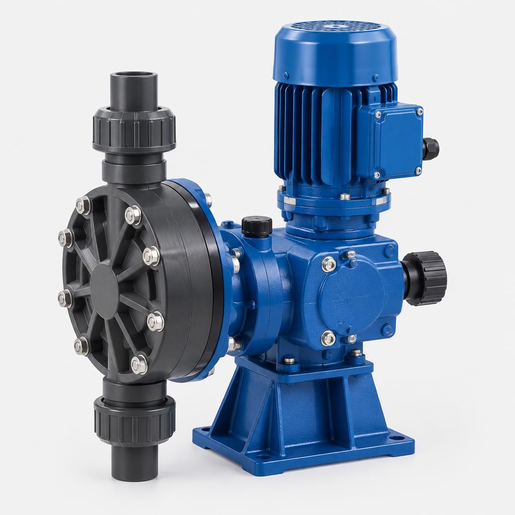 High-volume dosing / chemical transfer pump — illustrative product image
