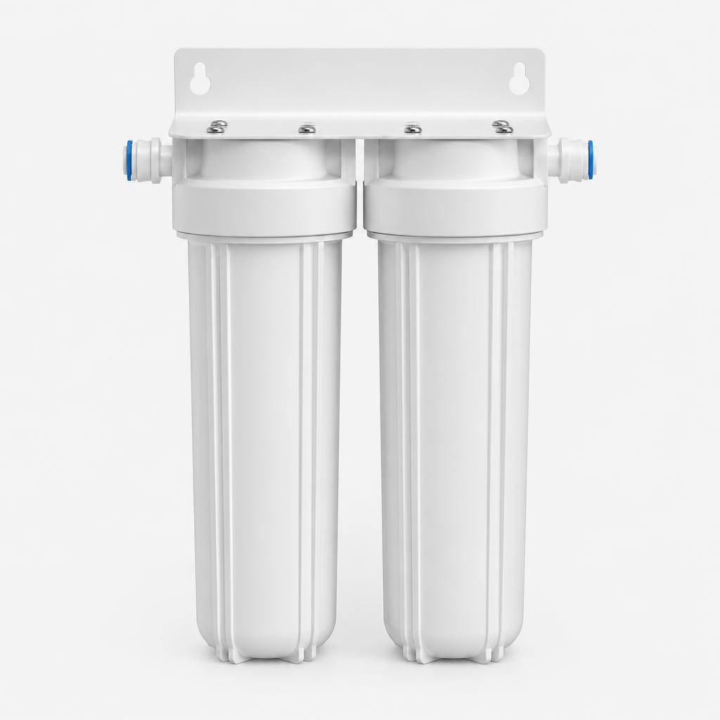 Under-sink carbon filtration system — illustrative product image