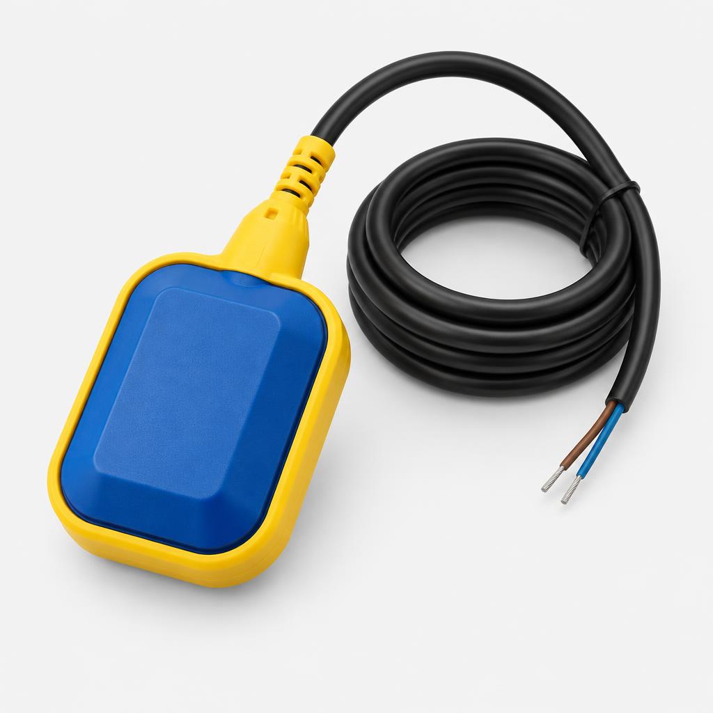 Float switch with cable — illustrative product image