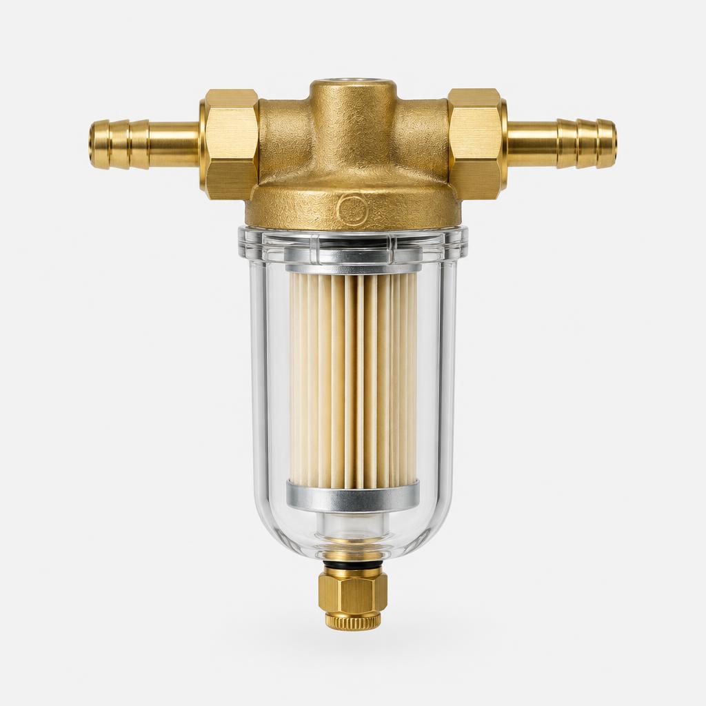 Fuel line inline filter — illustrative product image