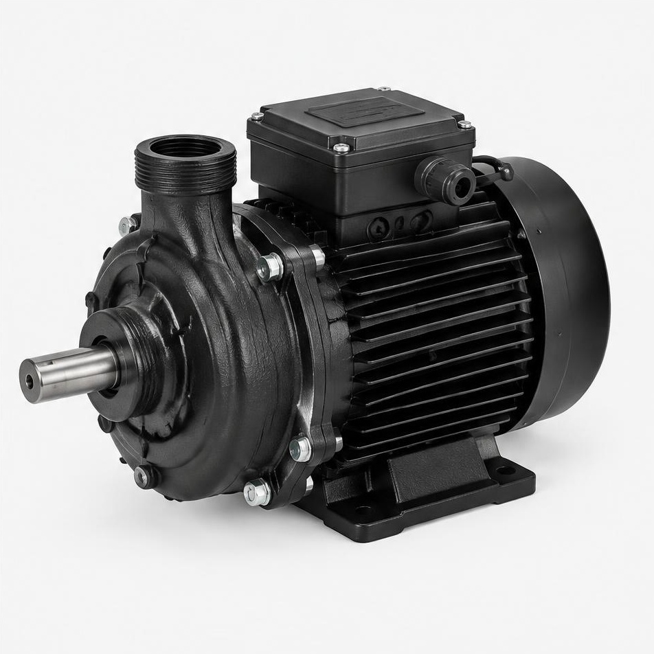 Replacement pool pump motor — illustrative product image
