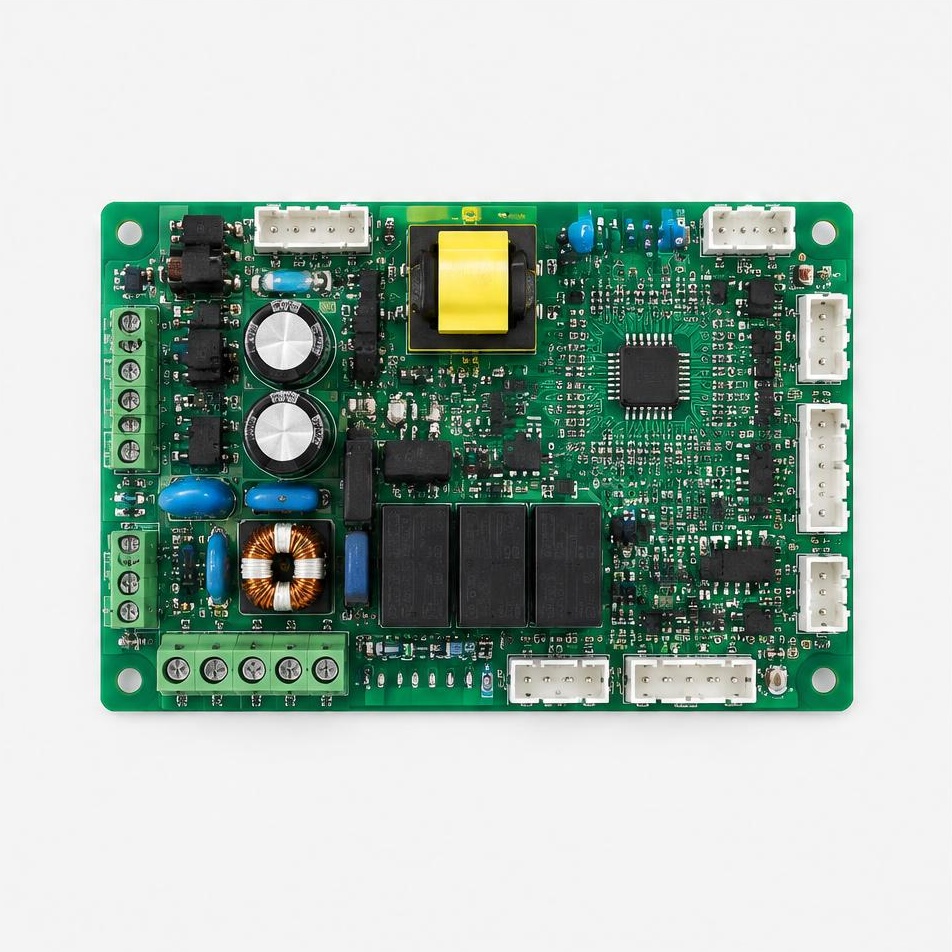 Pool heat pump main PCB / controller — illustrative product image