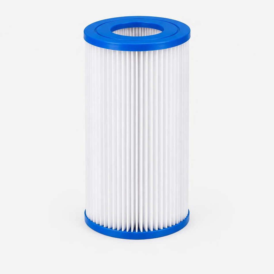 Pleated pool filter replacement element — illustrative product image