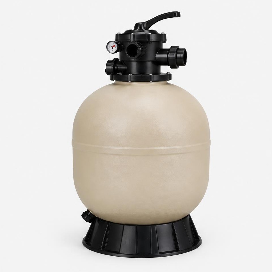 Sand pool filter complete — illustrative product image