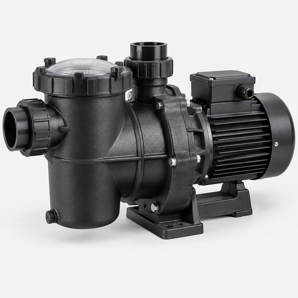 Commercial pool pump 3-10 HP — illustrative product image