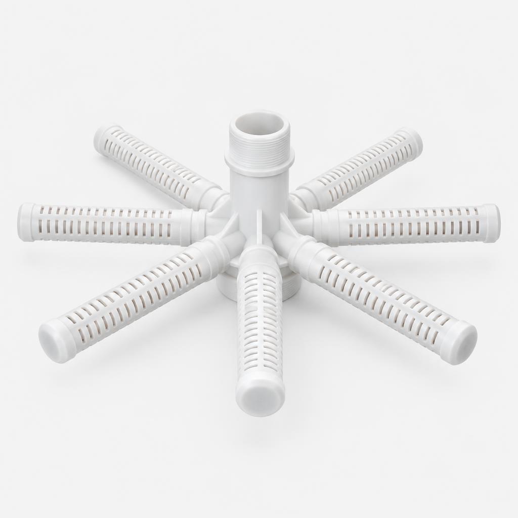 Sand filter lateral / collector arm — illustrative product image
