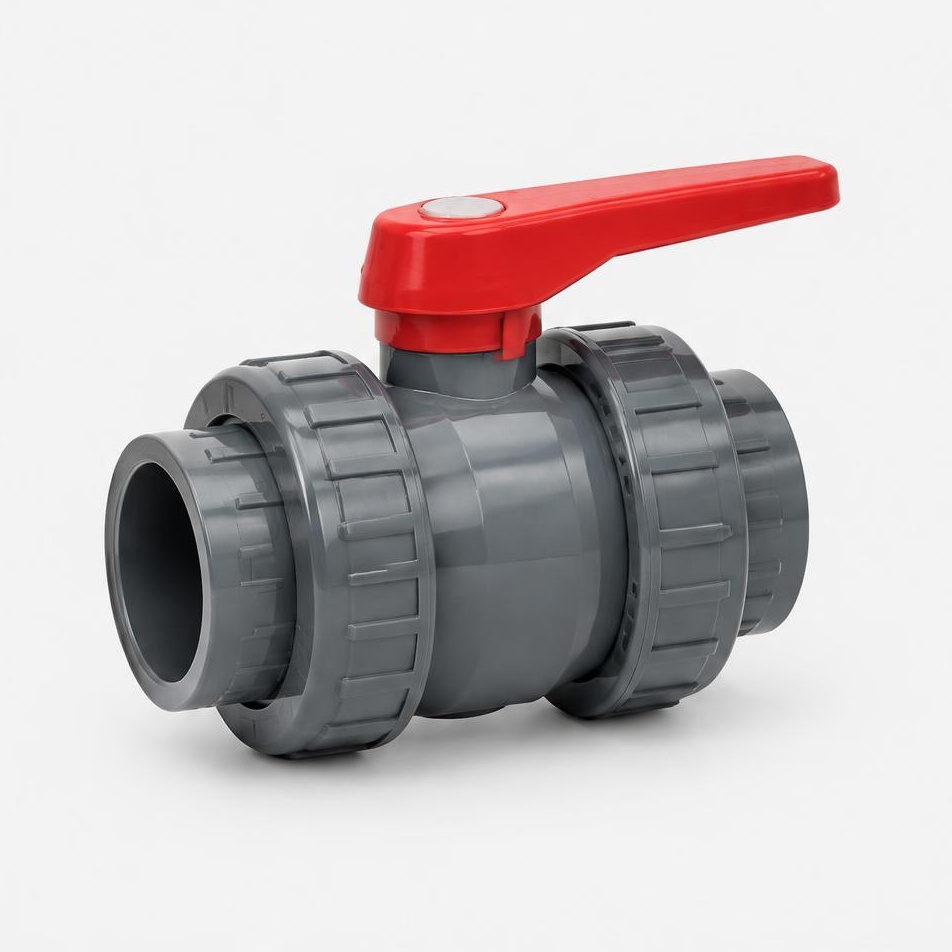 Pool heater bypass valve manifold — illustrative product image