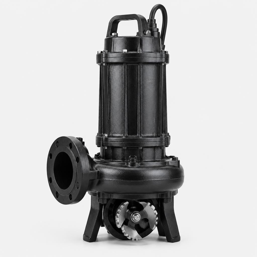 Sewage cutter pump — illustrative product image