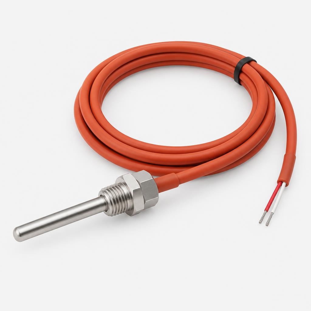 Solar collector temperature sensor — illustrative product image