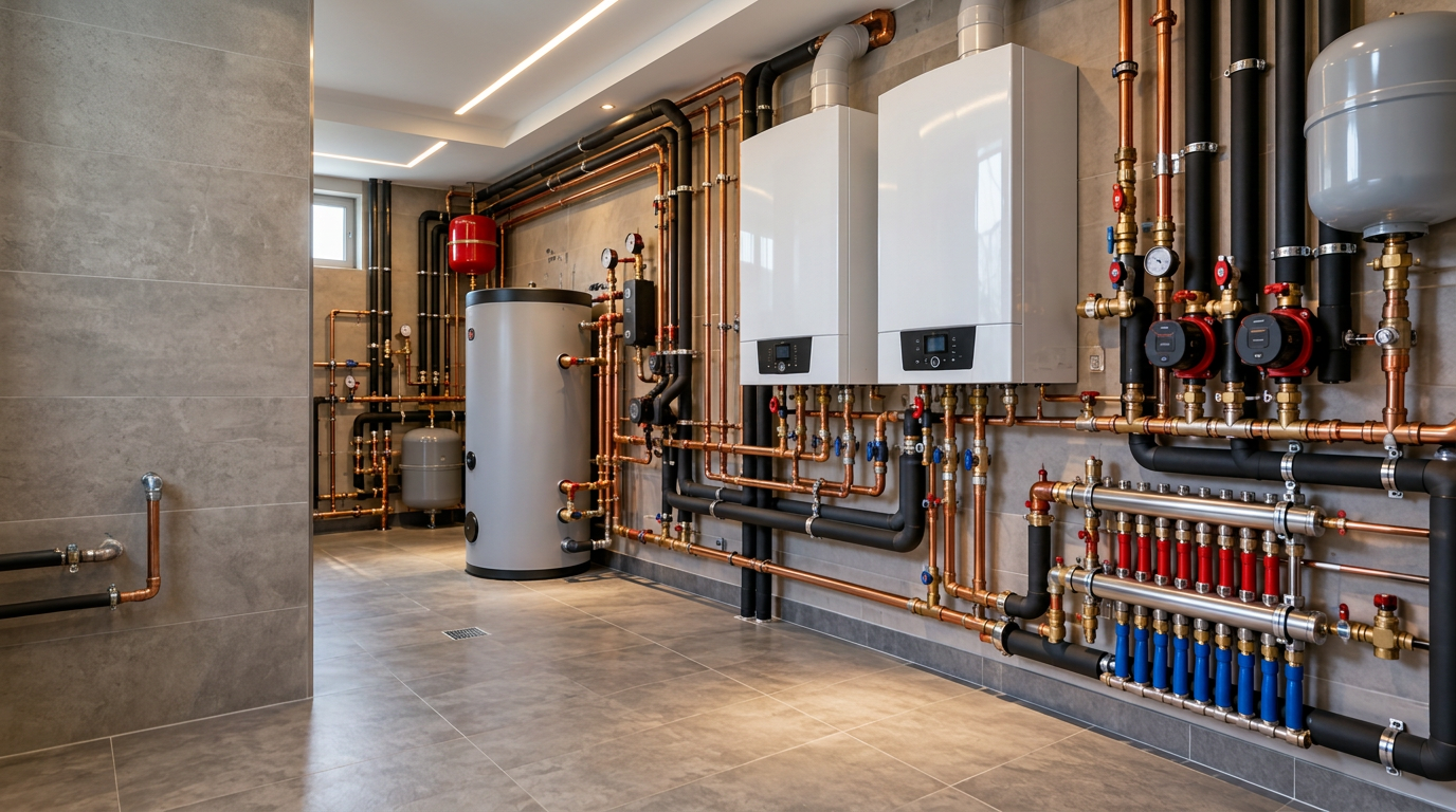 Maintenance & parts — illustrative heating equipment