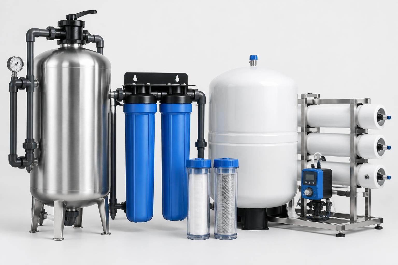 Water filtration & treatment — illustrative system application