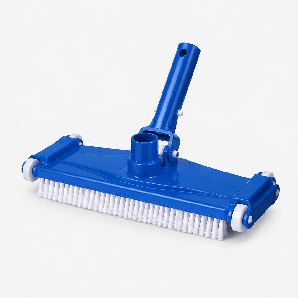 Manual pool vacuum head — illustrative product image