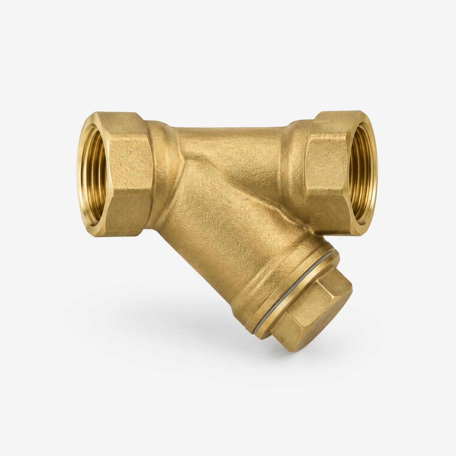 Heating strainer / Y-filter — illustrative product image